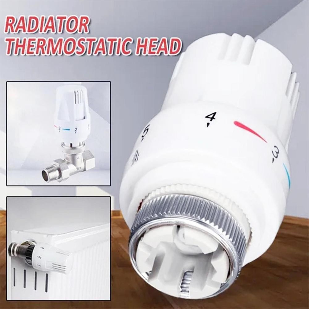 Constant Temperature Valve Head for Radiators Compatible Thread M30 x 1 5