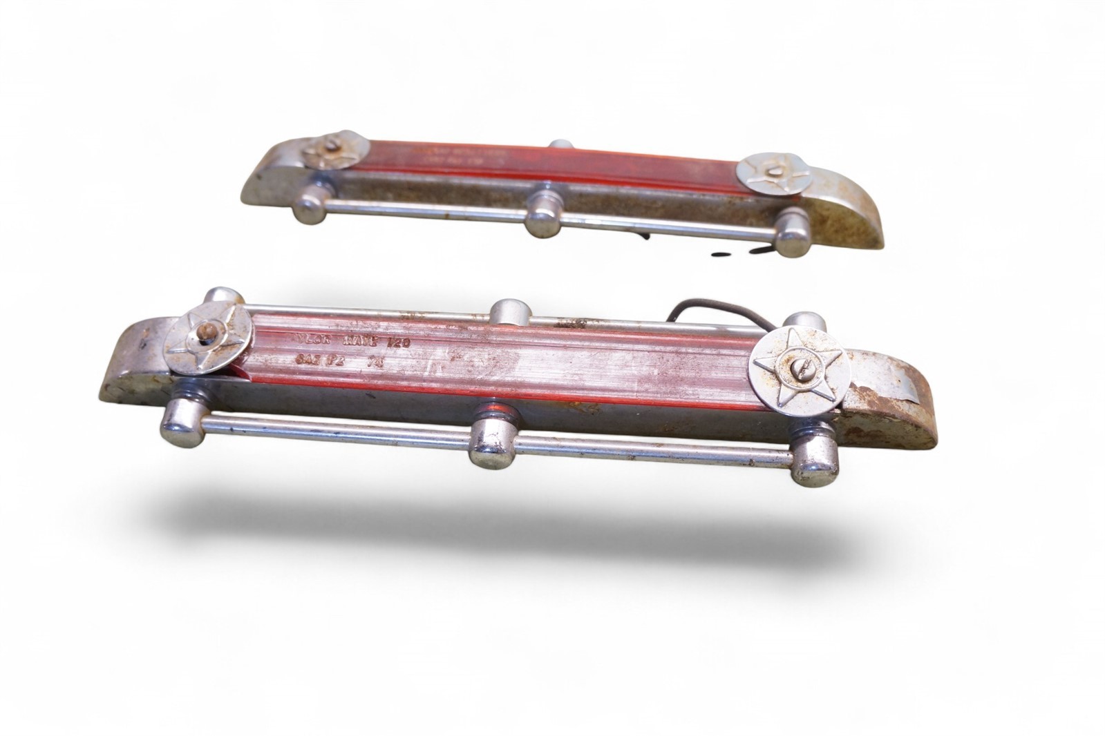 Harley Shovelhead FL FLH Panhead Saddlebag Trim Lights Taylor Mate *2780A