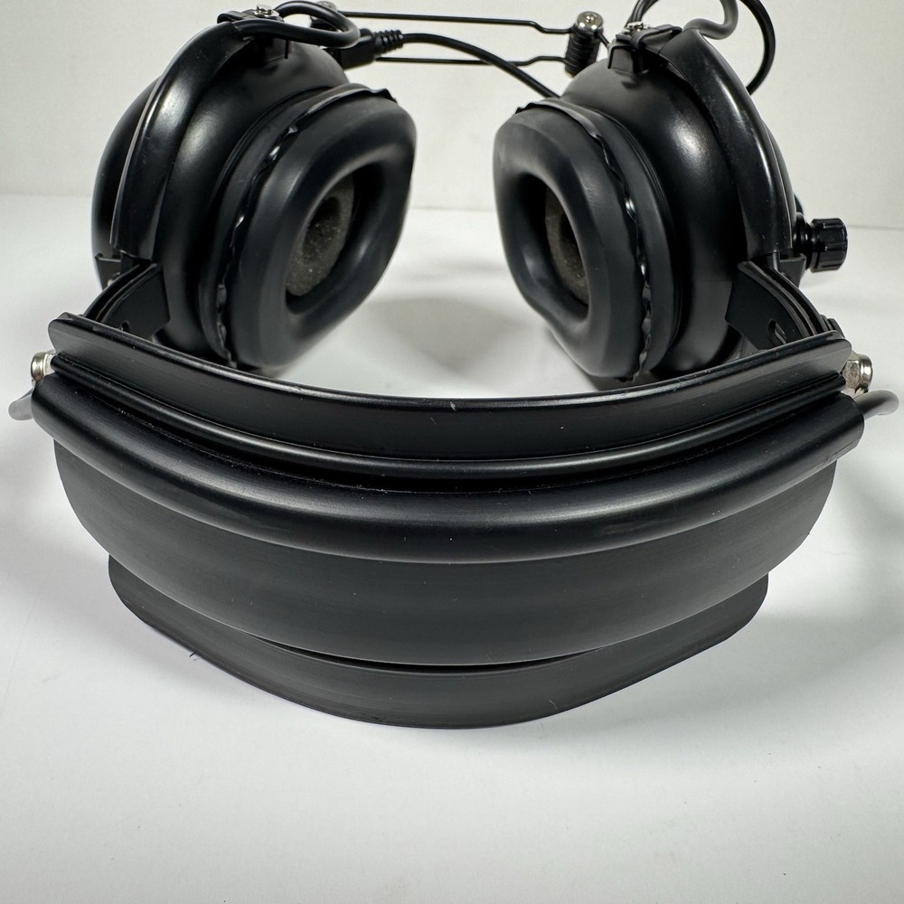 Flightcom Aviation Headset Dual Plug GA Pilot W/ Mic Sonetics A-5