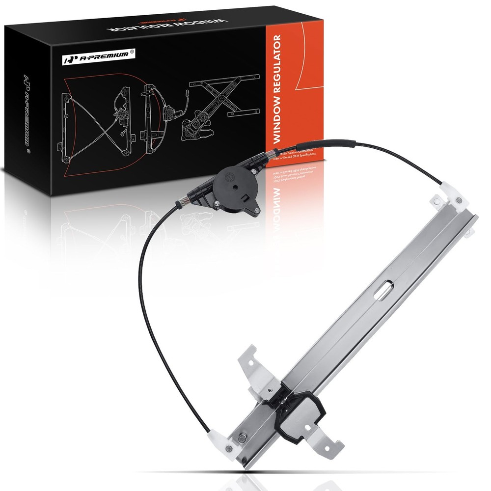 A-Premium Electric Power Window Regulator Without Motor Compatible Silver