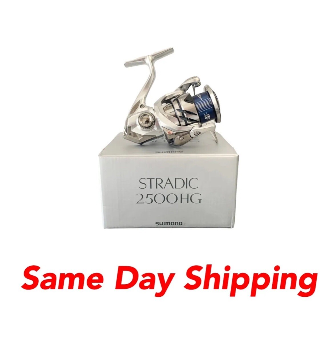 New Shimano Stradic Fishing Spinning Reel - ST2500HGFM Rato 5.8:1 2500HGFM