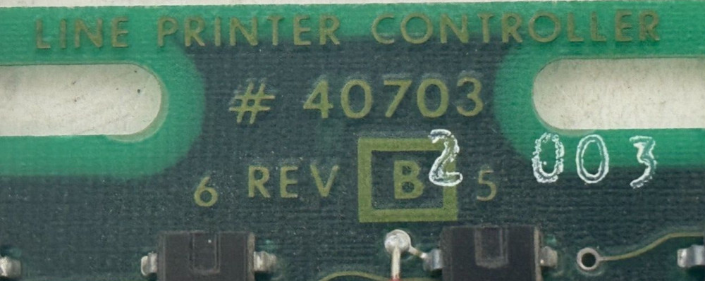 USED MDB Systems 40703 REV. B Circuit Board