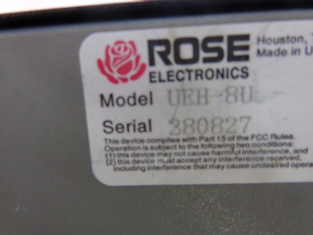 Rose Electric UEH-8U KVM Switch