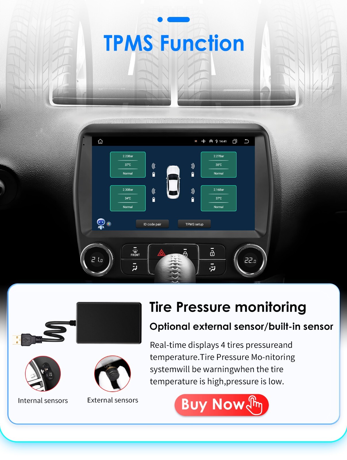 For Chevrolet Camaro 2010-2015 Android14 Apple CarPlay Car Stereo Radio GPS Nav