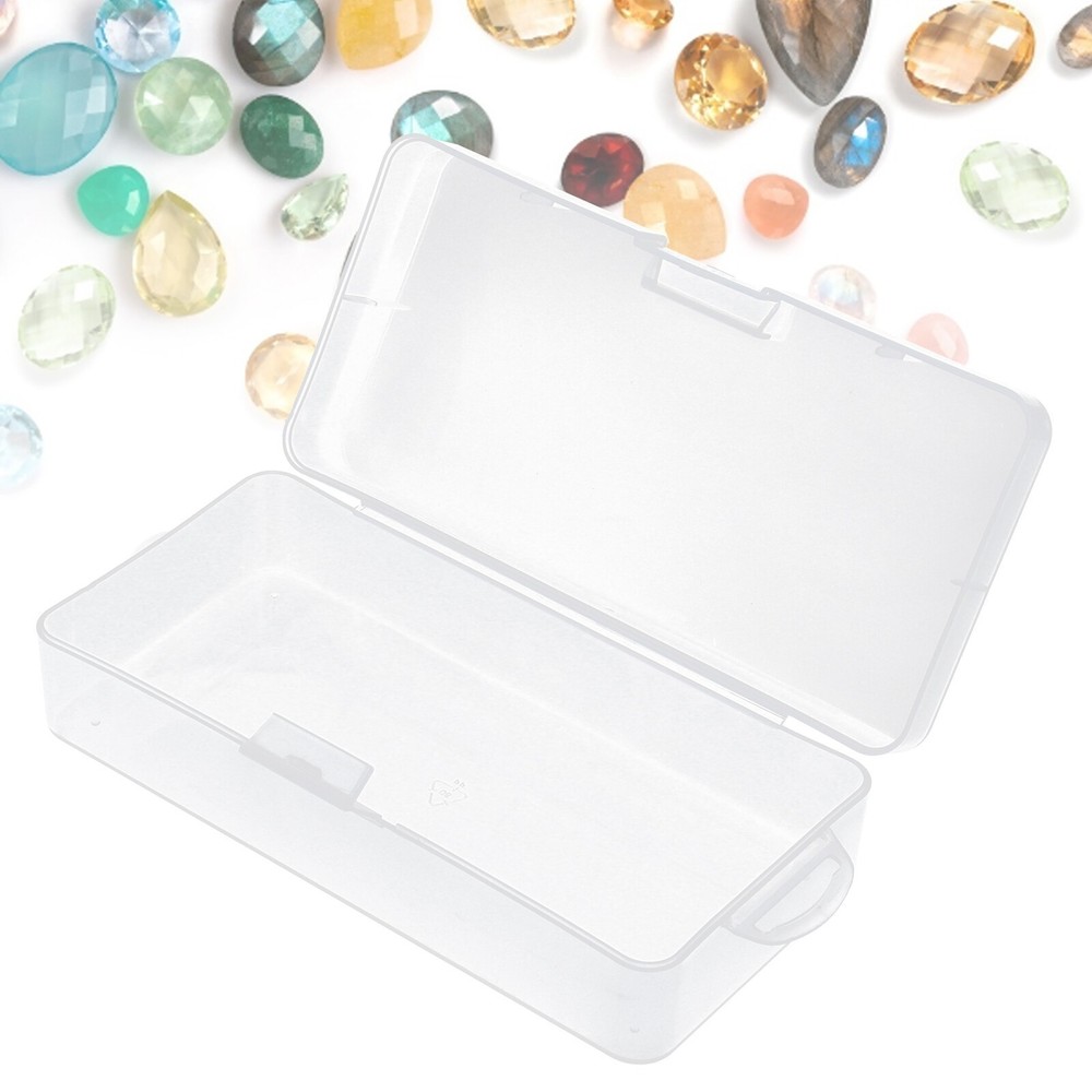 Plastic Storage Box Rectangular Transparent Digital Electronic