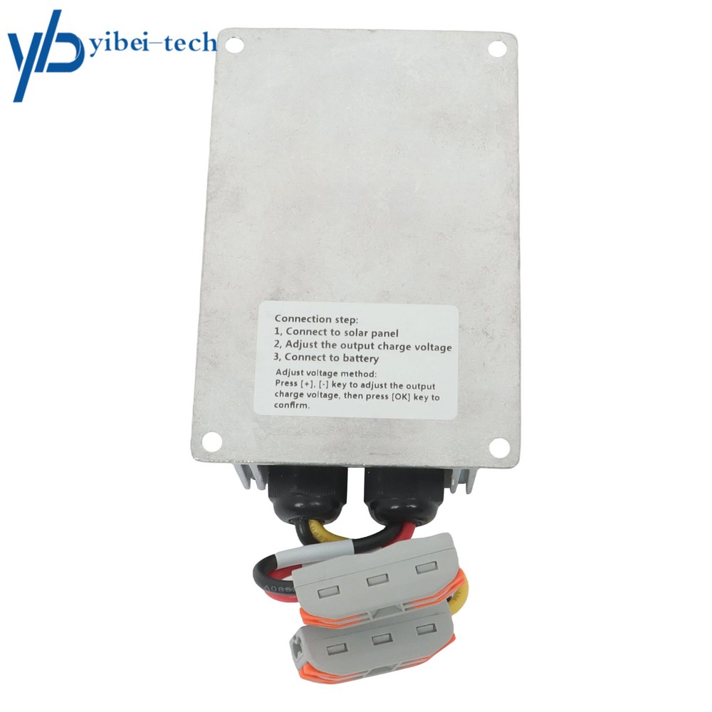 Waterproof Solar Panel Regulator Boost MPPT 24‑85V LED Display Adjustable 400W