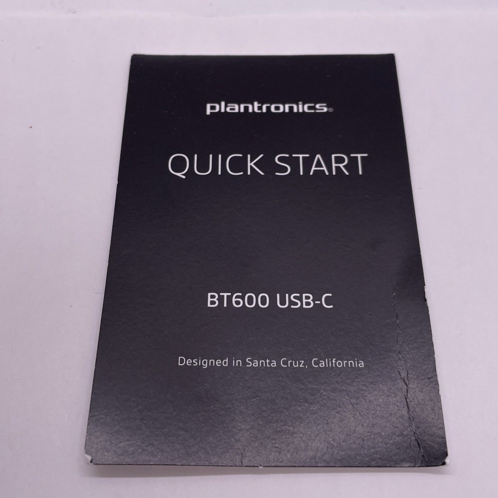 PLANTRONICS VOYAGER BLUETOOTH WIRELESS RECEIVER BT600C DONGLE
