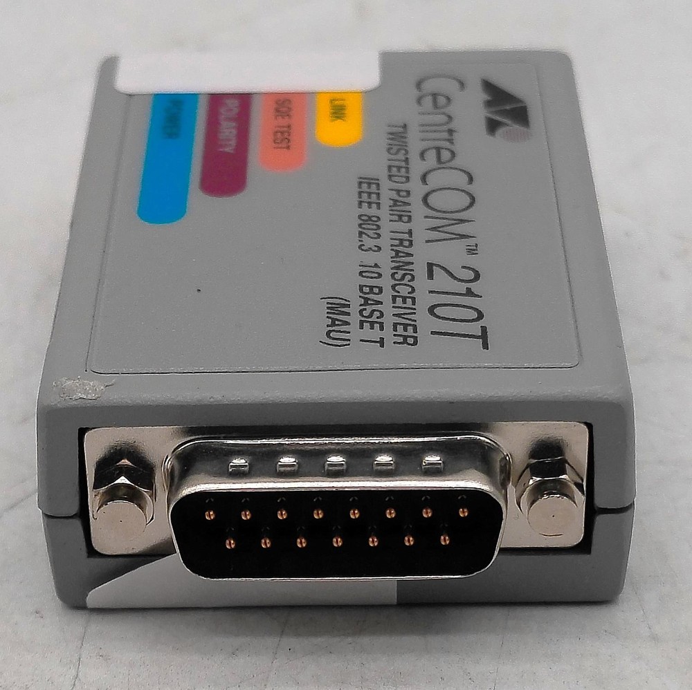 ALLIED TELESYN CENTRECOM 210T AT-210T TWISTED PAIR TRANSCEIVER