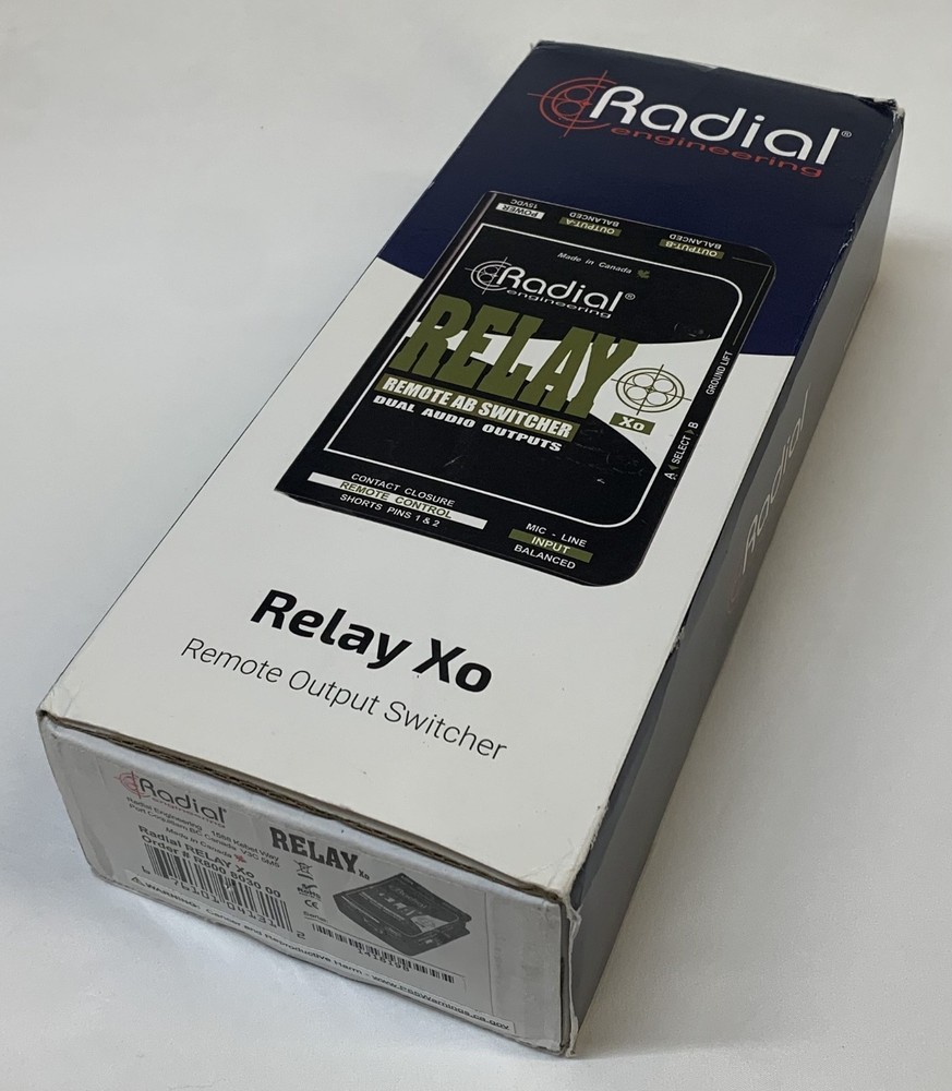 Radial Relay Xo Active Output Switcher
