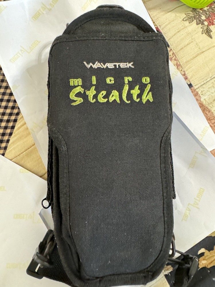 Wavetek Micro Stealth MS1000 Signal Level Meter With Case As Is