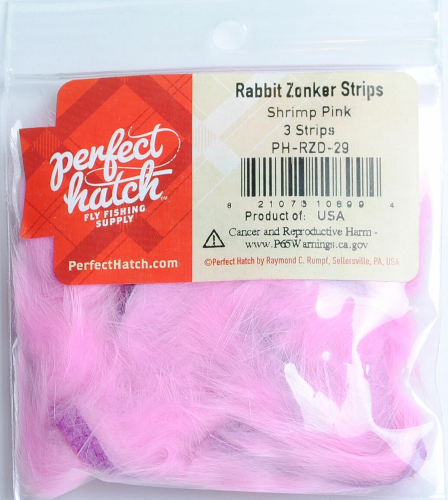 Perfect Hatch Rabbit Zonker Strips for Fly Tying