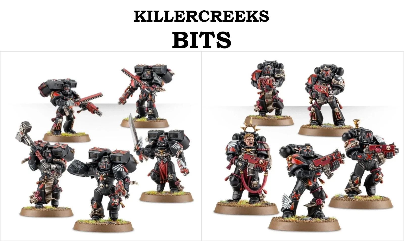 40K Space Marine Blood Angels Death Company OOP Bits Bitz Multi Listing