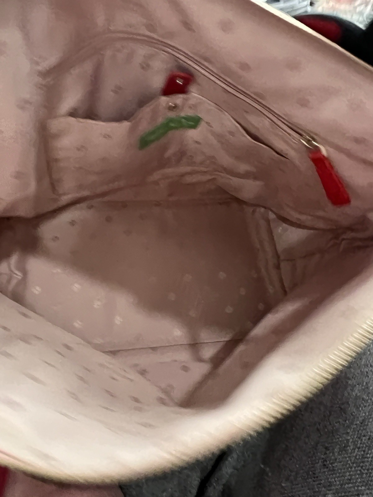 Disney Parks Kate Spade Tote Bag Pink Ears Hat Rock The Dots Mickey Mouse