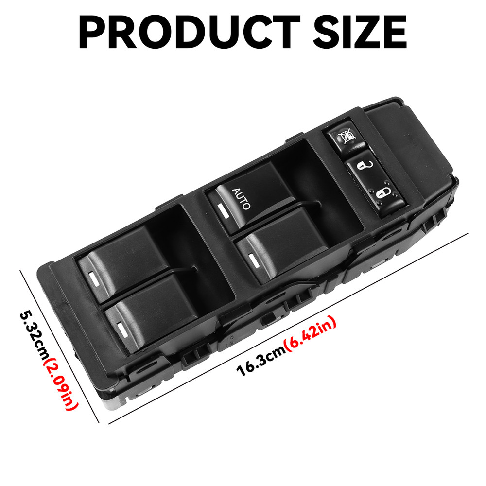 4602780AA Driver Side Master Power Window Switch For 2008-2014 Dodge Avenger New
