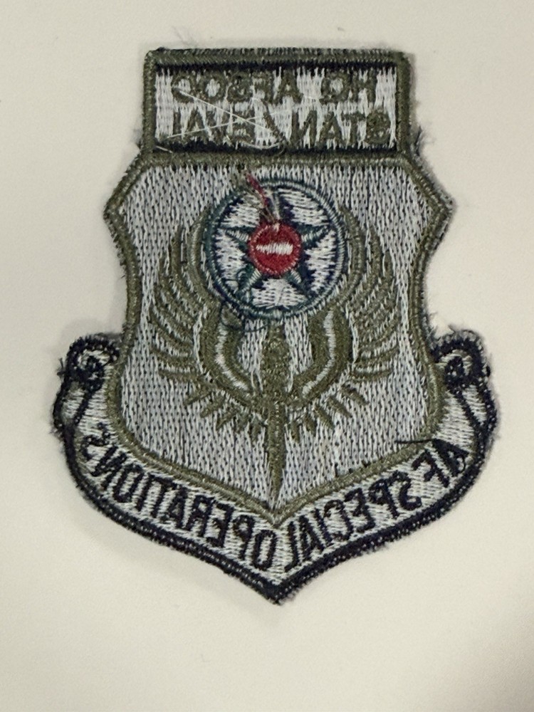 USAF Headquarters Special Operations Command Standardization & Evaluation Patch