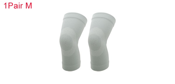 Lightweight Knee Pads Medium Size Gray 1 Pair