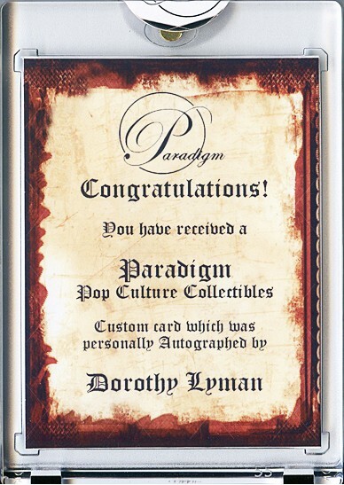 -MAMA'S FAMILY- Dorothy Lyman Signed/Autograph/Auto Certified TV Trading Card