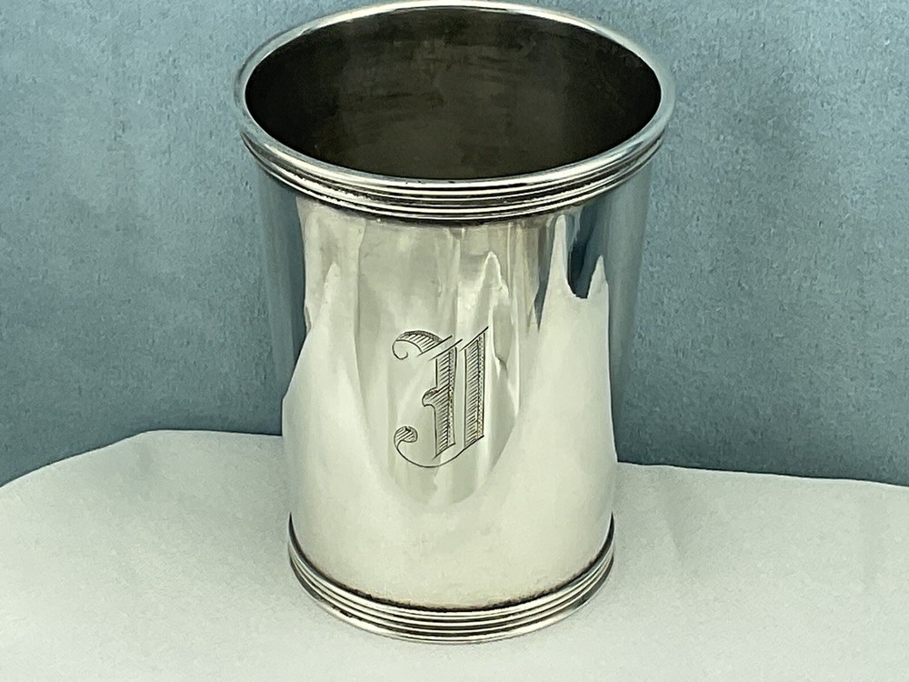 Vintage International Silver Solid Sterling Silver Mint Julep Cup w/MONO