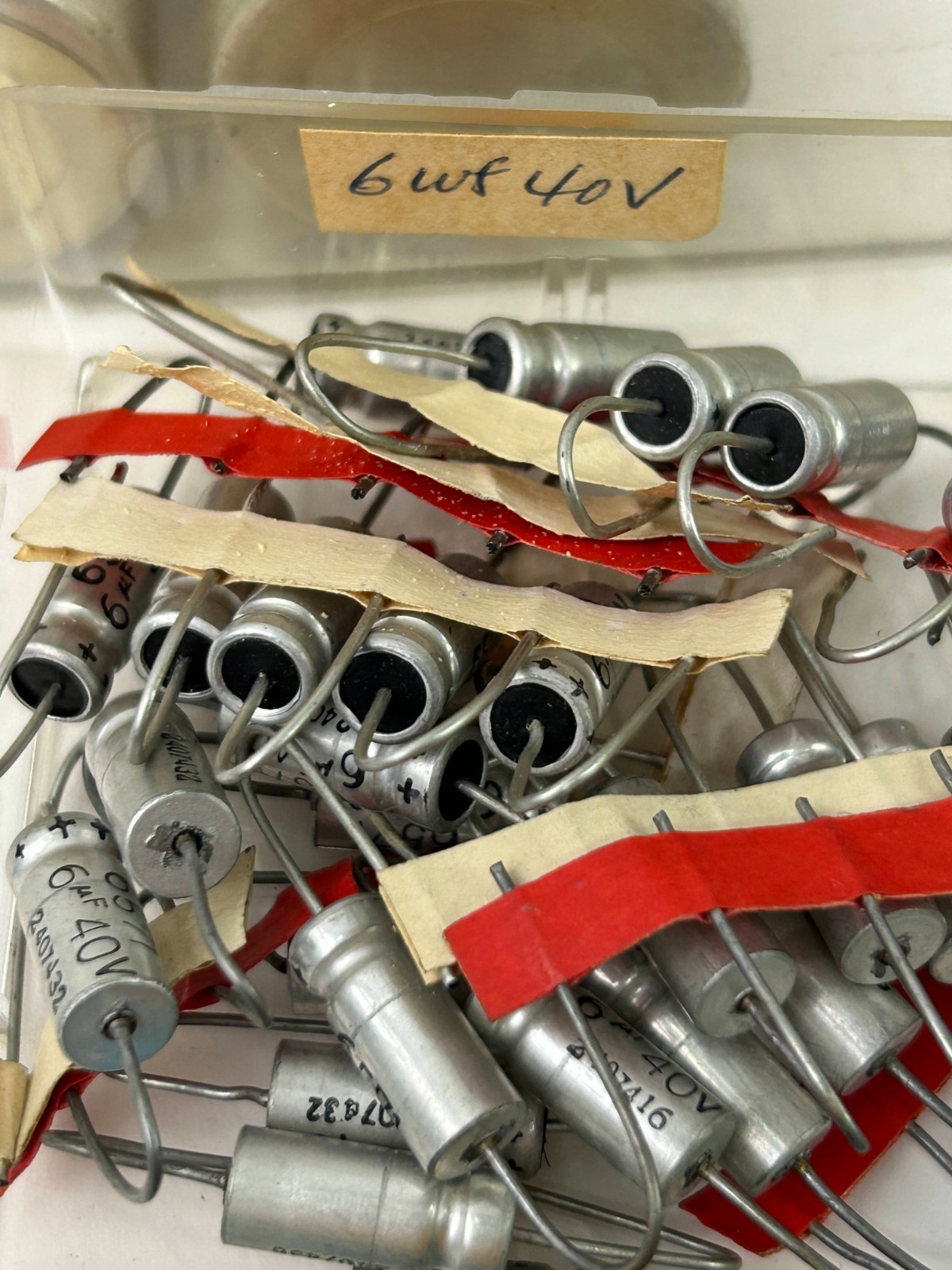 Capacitors Mixed Lot Vintage Radio Repair Parts Sorted Appear Unused NOS