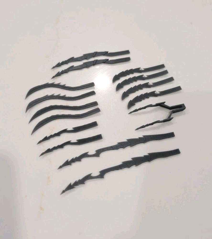 Custom 1/12 UNPAINTED NECA Predator Blade Set