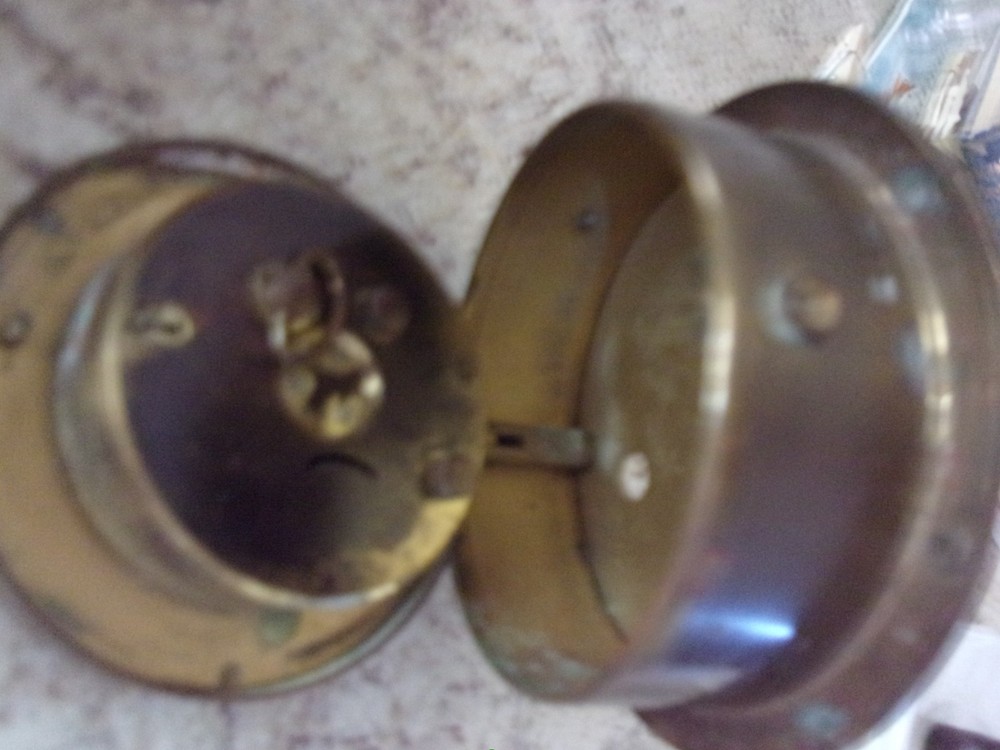 Original 1900's Made in Germany ship Clock