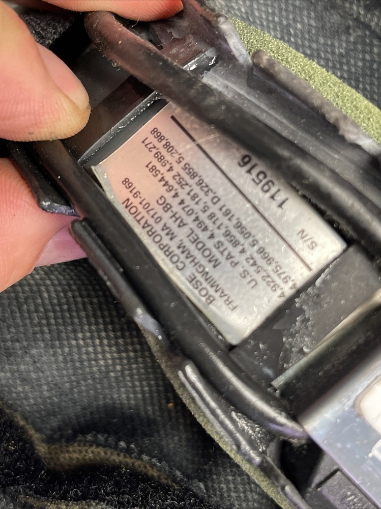 BOSE AH-BG AVIATION PILOT HEADSET CABLE & HEADSET INTERFACE (e340