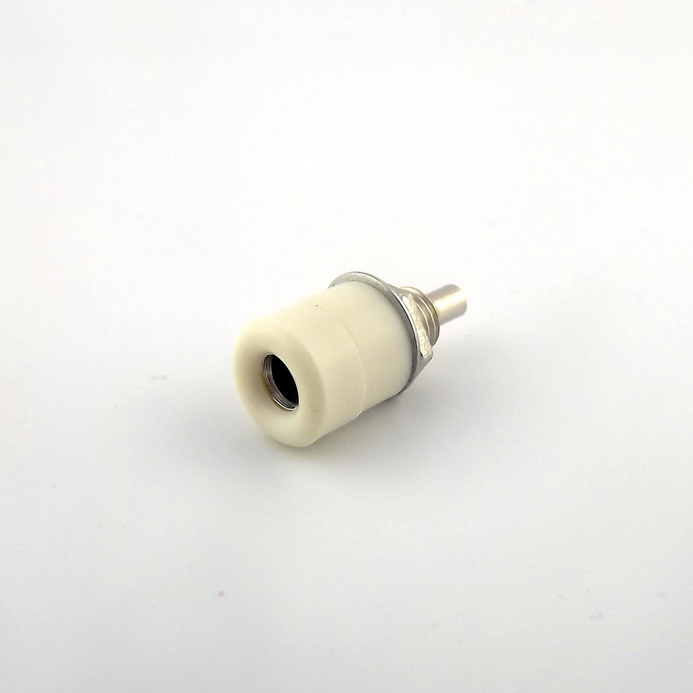 10x Amplifier Terminal Binding Post 4mm Banana Jack Panel Mount Connector White