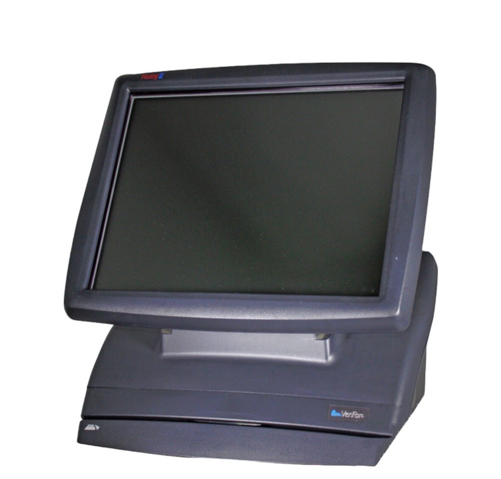 VERIFONE RUBY2 TOUCH SCREEN POS SYSTEM FOR USE WITH COMMANDER  & CI..NEW