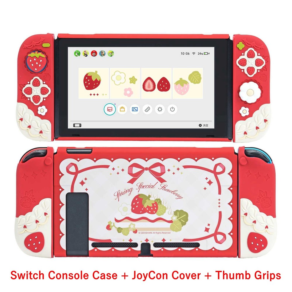 GeekShare Nintendo Switch Protective Case PC / TPU Slim Shell Case Cover