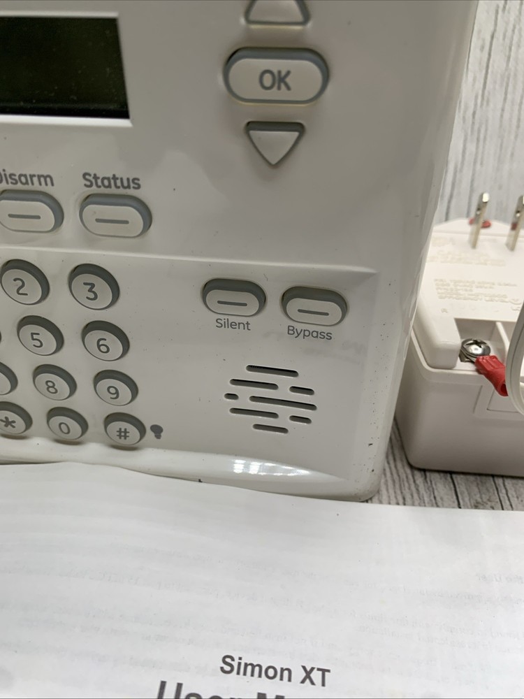 GE Simon XT Security System Panel And Accessories