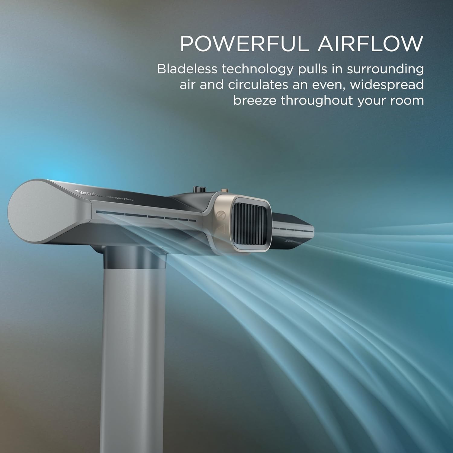 Shark TurboBlade Cool + Heat – 2-in-1 Bladeless Tower Fan & Space Heater for Cus