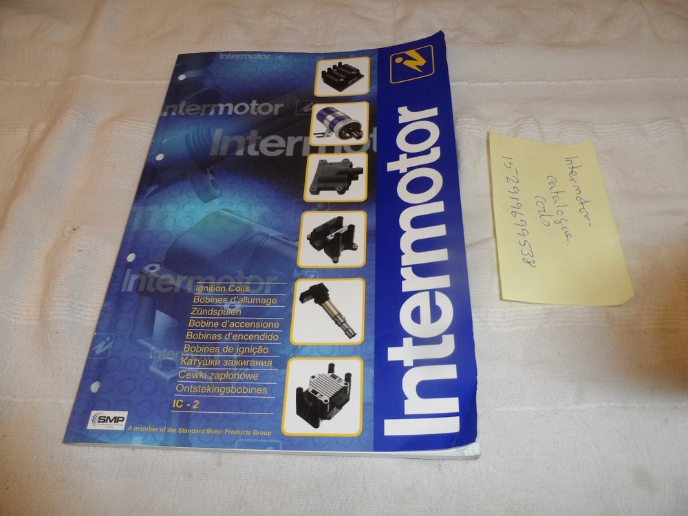 INTERMOTOR  COILS CATALOGUE  USED