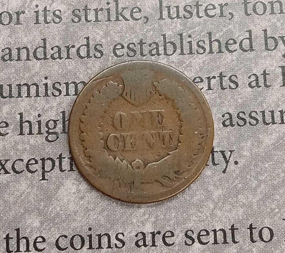 1864 Indian head one cent very nice coin TP-6802