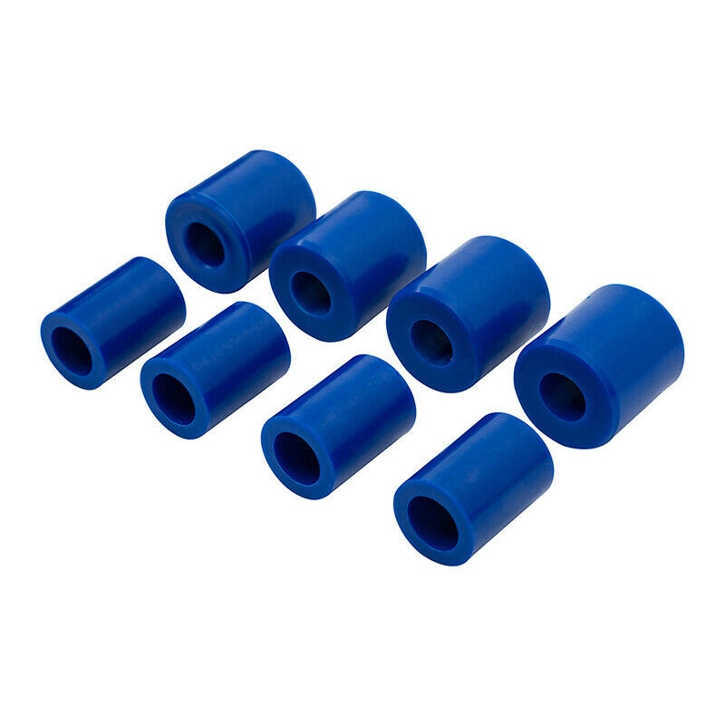 For Peterbilt 357 375 379 Hood Roller Bushings Polyurethane Blue