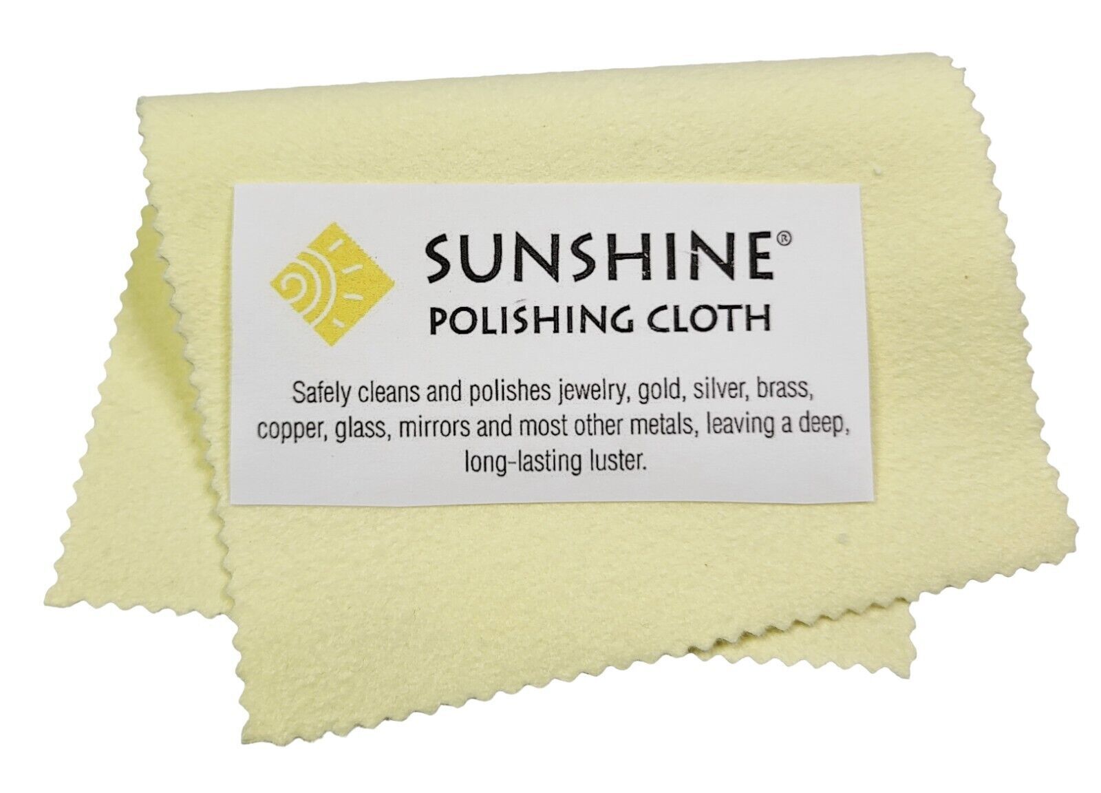 Sunshine Polishing Cloth Jewelry Cleaning Gold Silver Copper Brass Platinum Ring