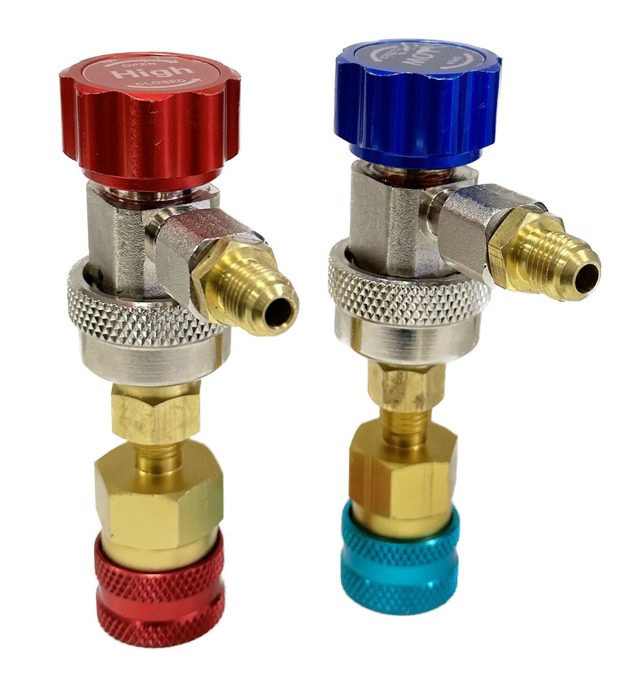 Quick R134a to R1234yf Adapter Conversion Kit AC Charging Evacuation Testing