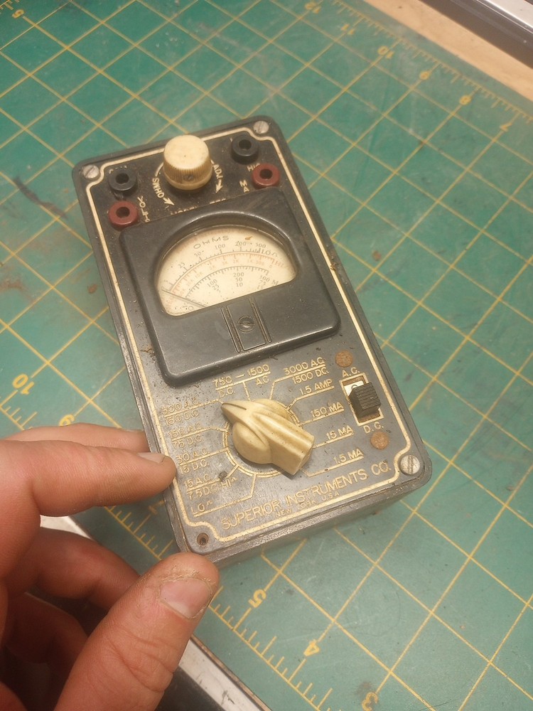 Old Model 770 Meter Superior Instruments