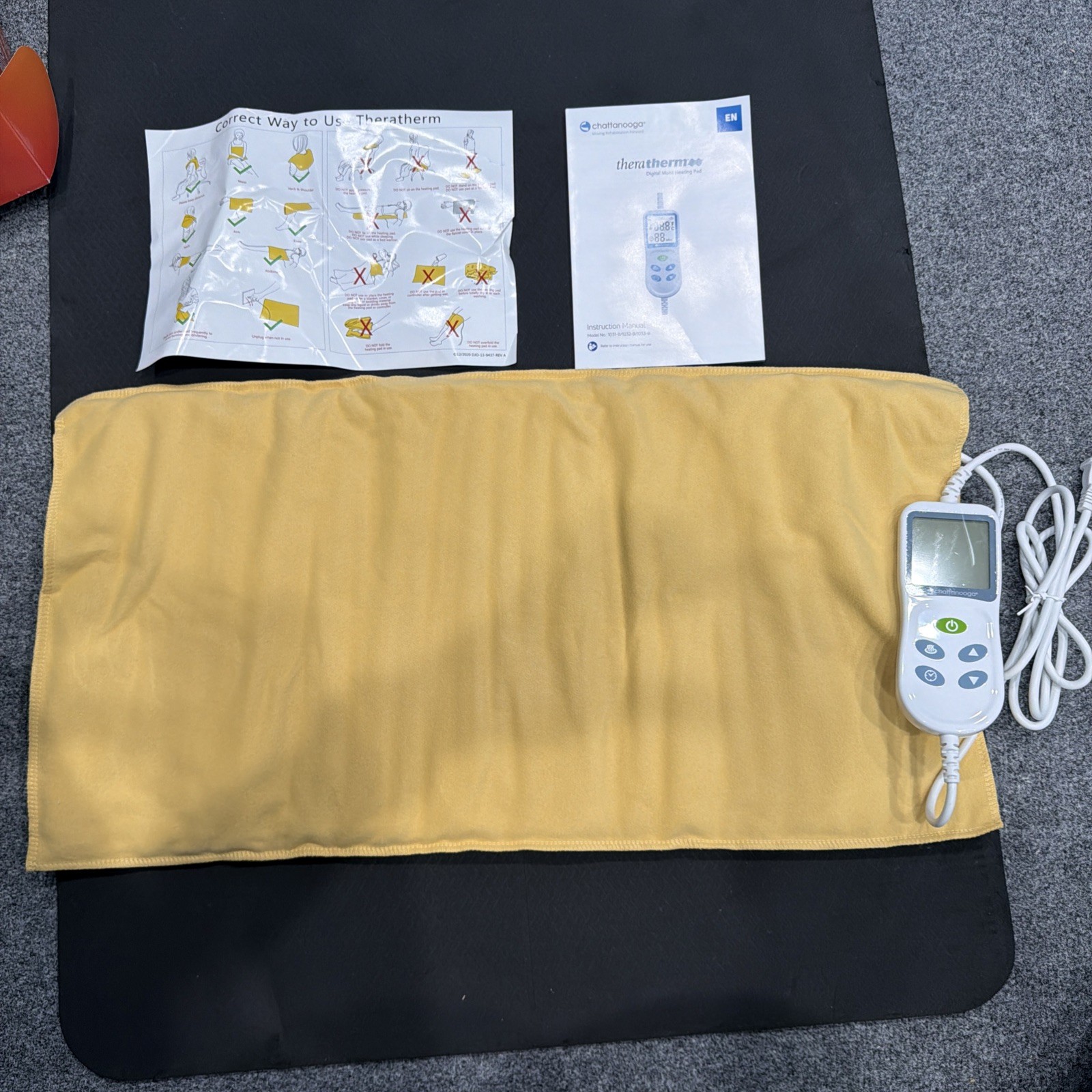 Chattanooga TheraTherm Digital Moist Heating Pad – Back Standard 14” x 27” - New