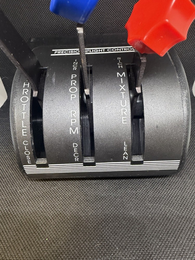 Precision Flight Controls Mixture Throttle For Flight Simulator