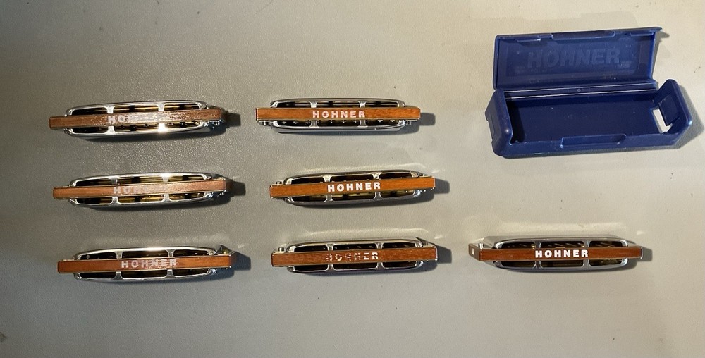 Hohner Blues Harp Harmonica - Multiple Keys