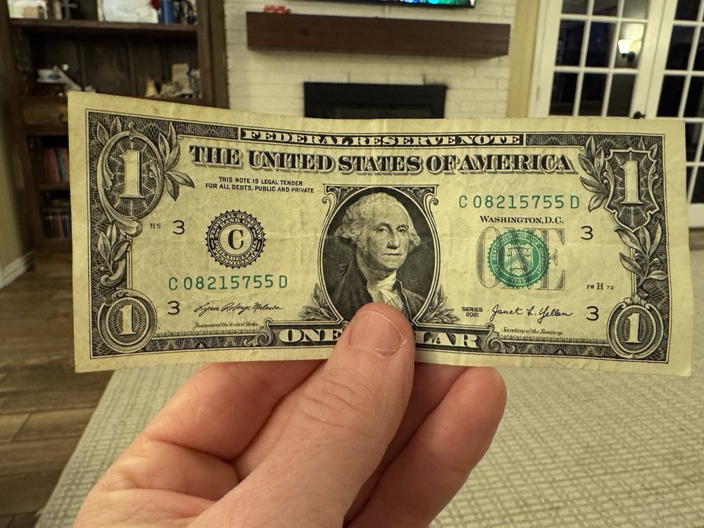 67 One Dollar Bill