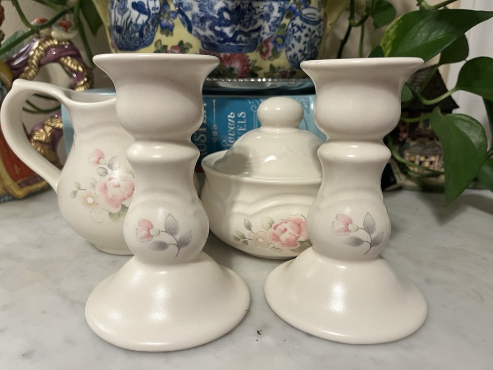 Pfaltzgraff Tea Rose Bundle 6 Pieces