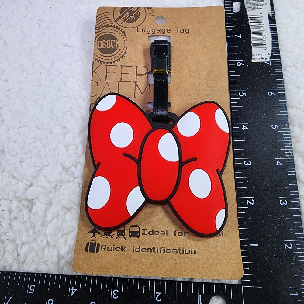 Minnie Mouse Luggage Tag