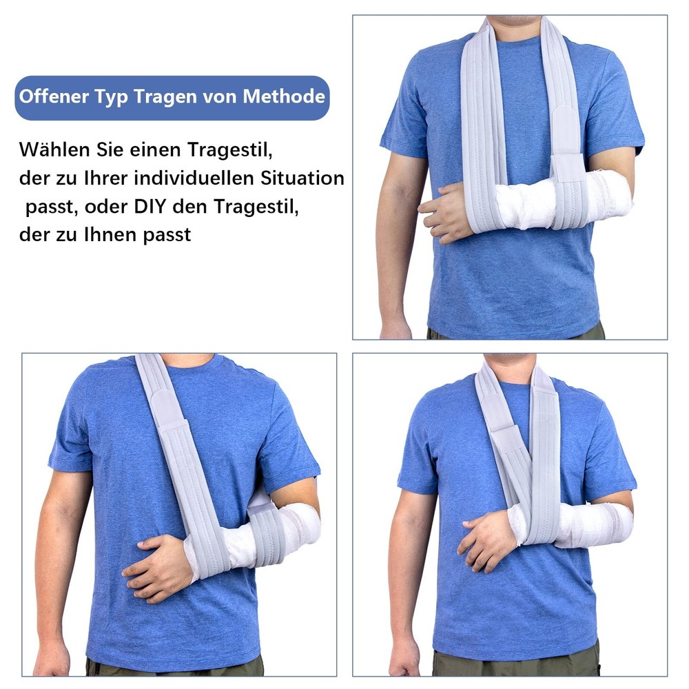 Arm Sling Adjustable Arm Support Strap Lightweight Comfortable Shoulder Immob...