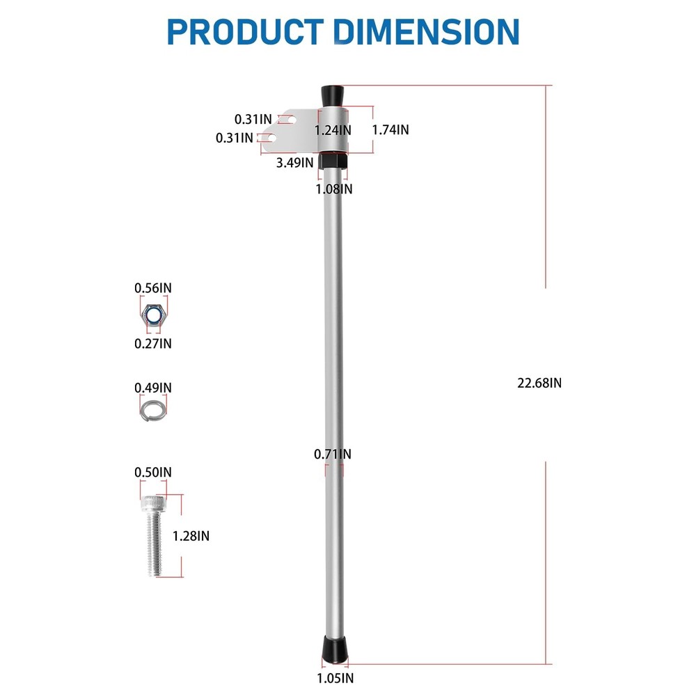 Replace Part for 1862050 Bow-Mount Stabilizer Kit Compatible with Ultrex, For...