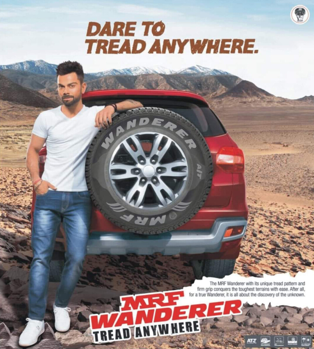 4 Tires MRF Wanderer A/T 255/65R18 111T AT All Terrain