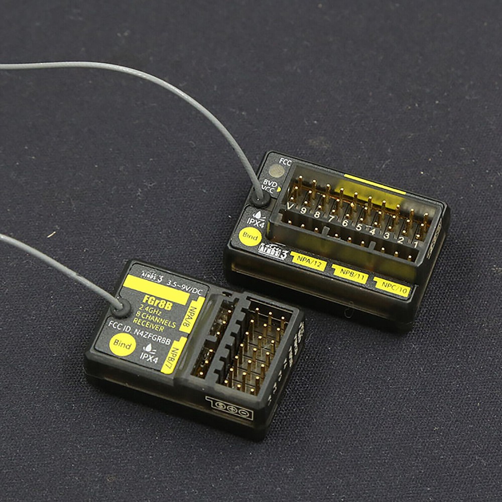 For FlySky FS NB4/ PL18/ FRM302 Mini Receiver FGr8B FGr12B Receptor 8/12 Channel