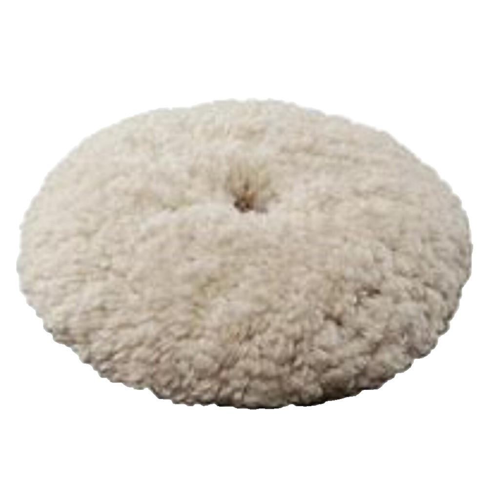 Tuffer Buffer Buffing Pad  7 inch Hook & Loop Wool Buffing Polishing Pad NEW