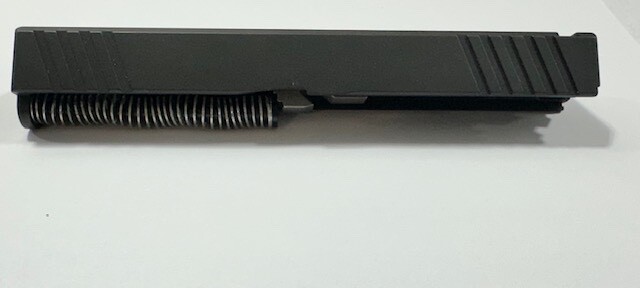 Glock 17 complete slide stainless steel match grade barrel & complete UPK- G17
