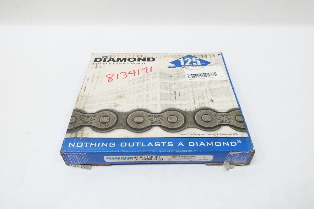 Diamond X-1466-010 Roller Chain 10ft Single